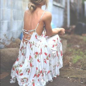 *SOLD* Free people floral summer dress